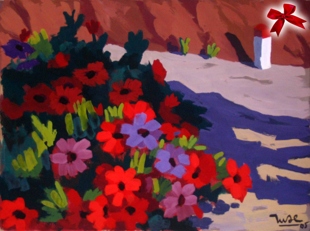 Hoa ven đường